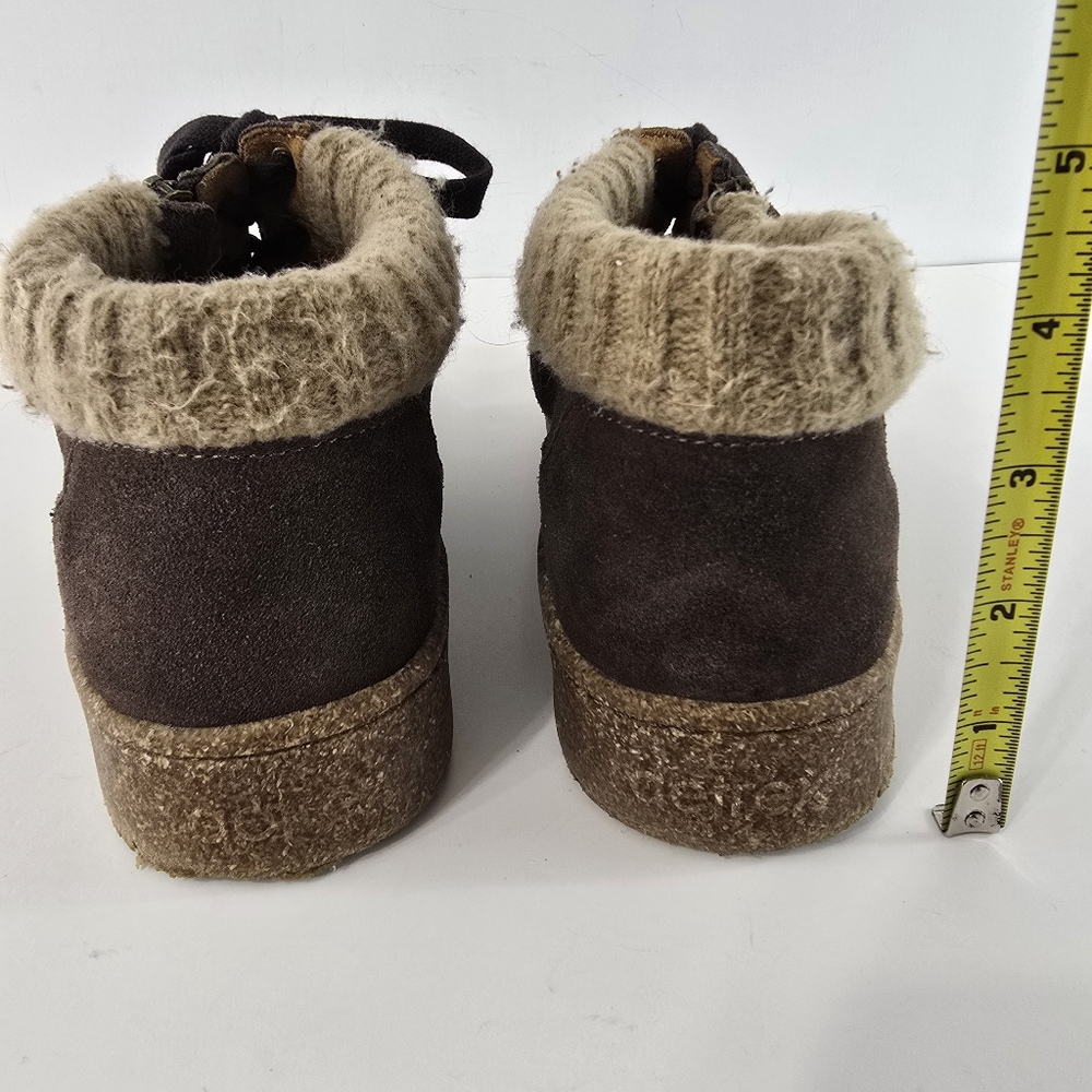Aetrex Bonnie Arch Support Suede Ankle Sneaker Lace Up Boot Booties Size 8.5 - Picture 8 of 13